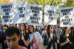 google, protests in google, google employees across the world to stage sit in protest against workplace harassment, Labour day