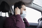 nose, car, should you wear a mask while driving solo, State governments