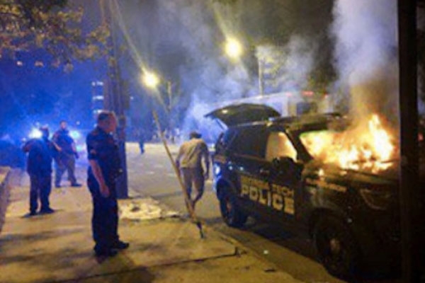 Vigil turned into violence at Georgia tech campus